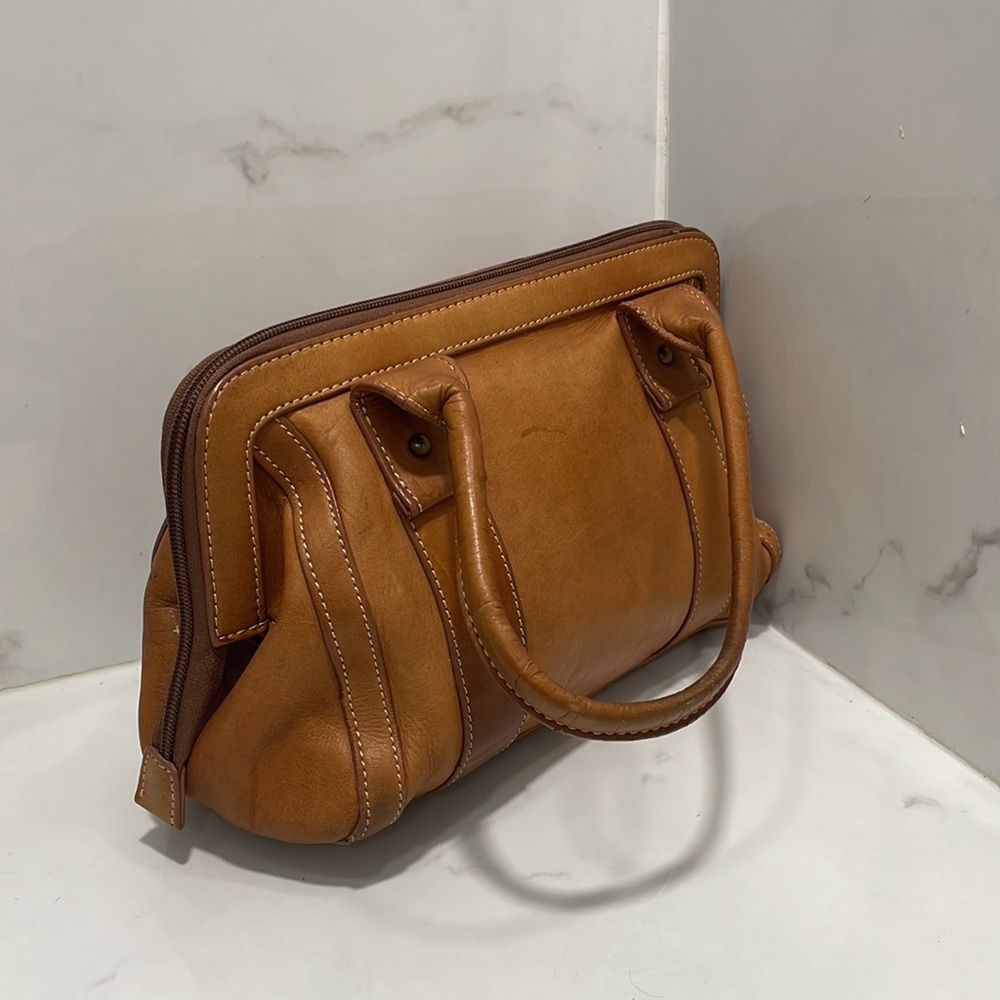 Brown Leather Handbag - Picture 3 of 13